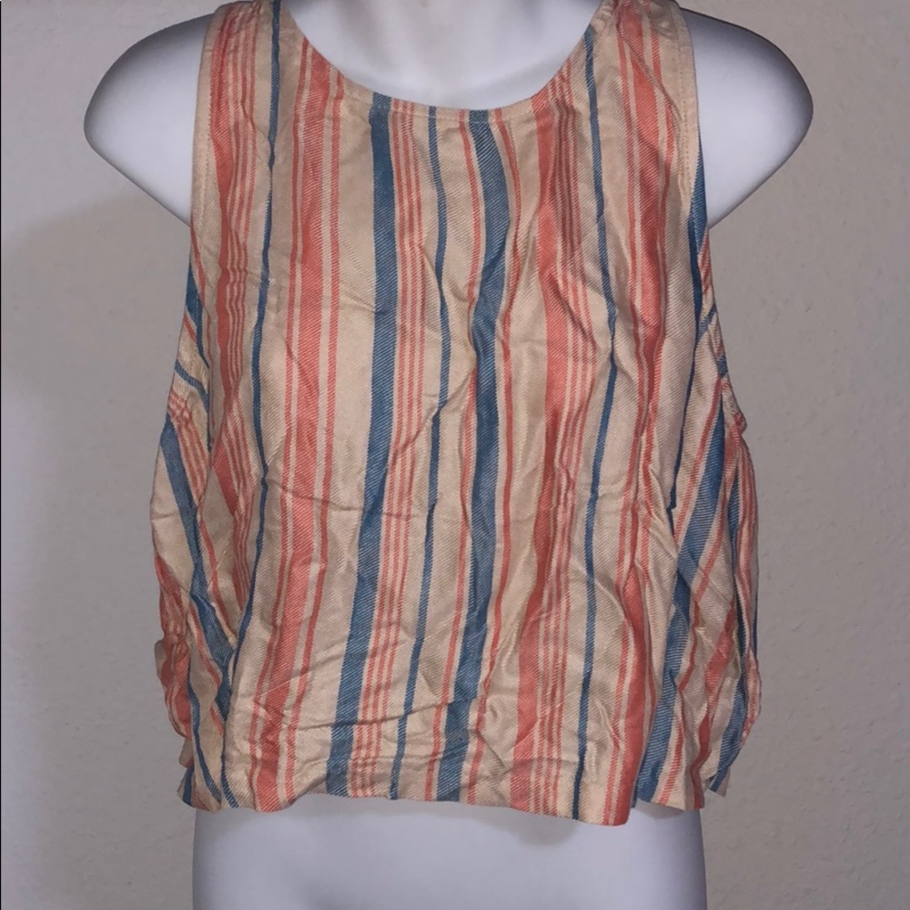 Necessary Object Striped Blouse